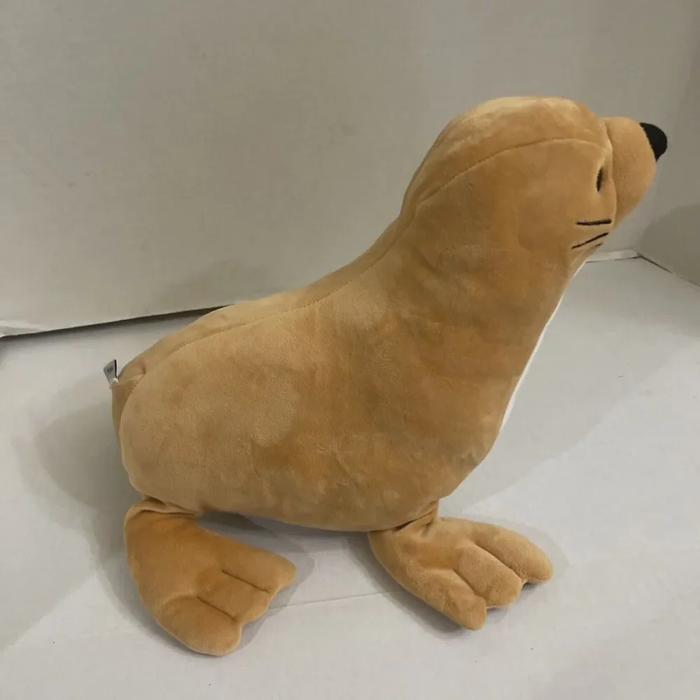 Miniso Ocean Series Seal Pillow Plush Stuffed Animal 11”